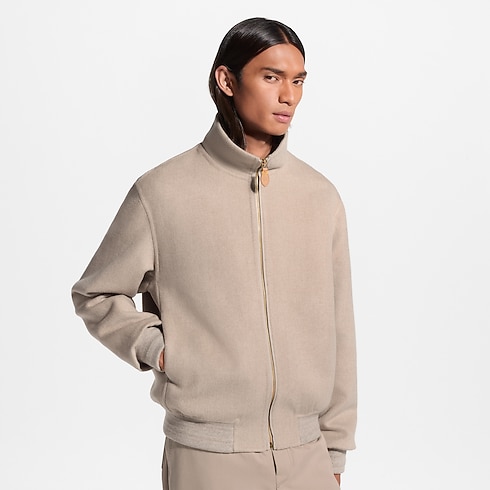 Prêt-à-Porter Tout le Prêt-à-Porter Blouson double face en cachemire | Louis Vuitton ® (Zoom produit)