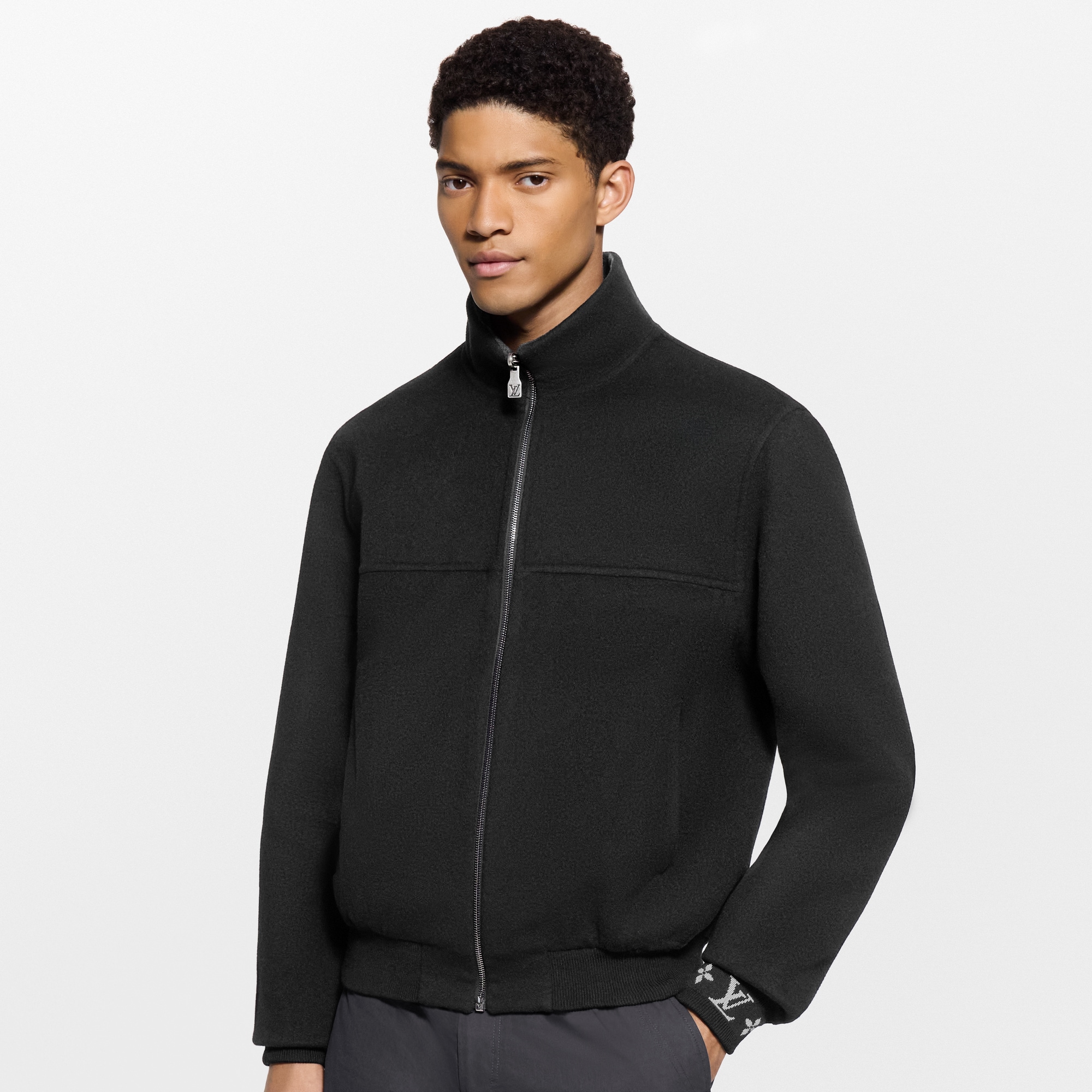  Prêt-à-Porter Manteaux et Blousons Blouson double-face réversible LV Blason | Louis Vuitton ® (Zoom produit)
