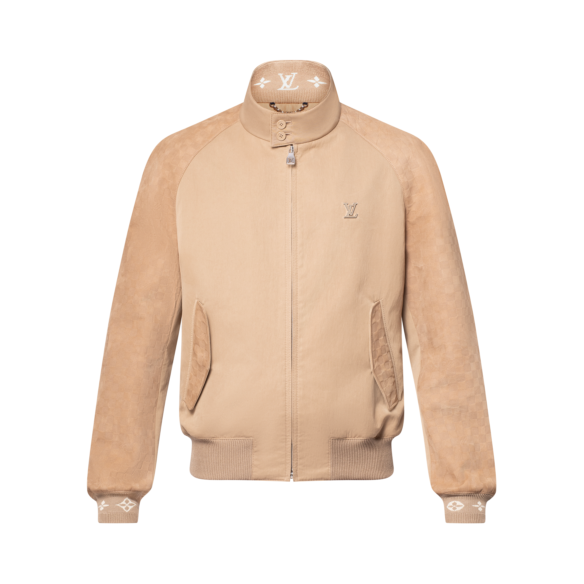  Prêt-à-Porter Manteaux et Blousons Blouson en cuir velours et coton | Louis Vuitton ® (Zoom produit)