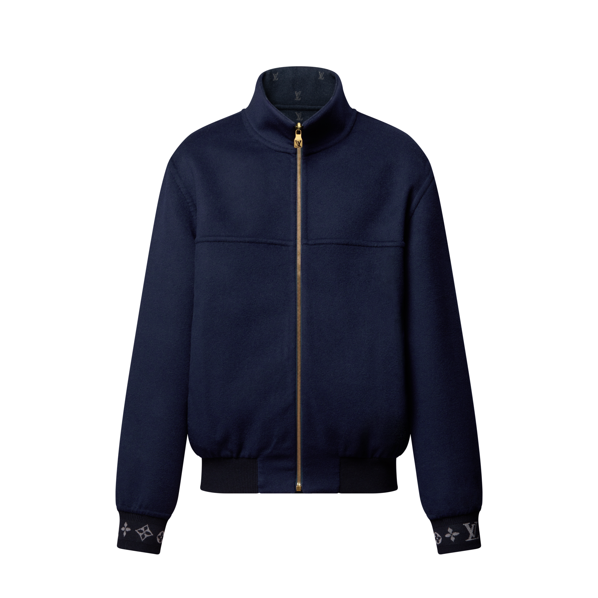  Prêt-à-Porter Manteaux et Blousons Blouson LV Blason double-face réversible en laine et soie | Louis Vuitton ® (Zoom produit)