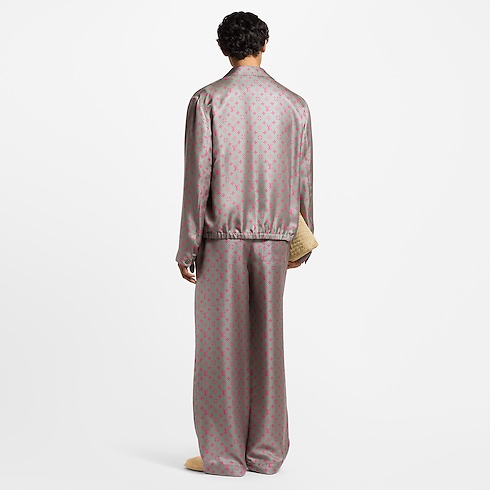 Prêt-à-Porter Manteaux et Blousons Blouson Monogram en soie | Louis Vuitton ® (Zoom produit)