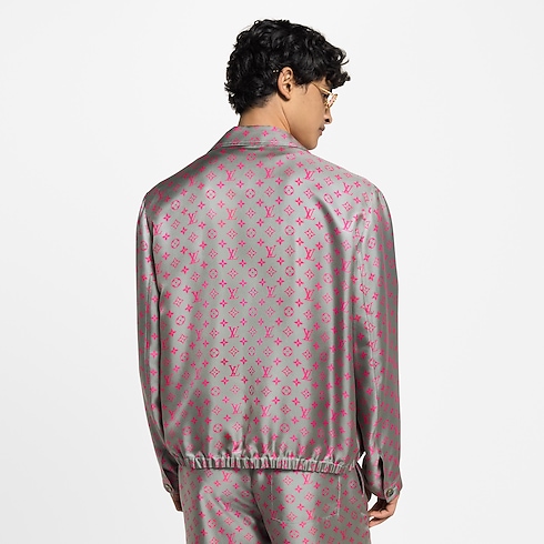 Prêt-à-Porter Manteaux et Blousons Blouson Monogram en soie | Louis Vuitton ® (Zoom produit)