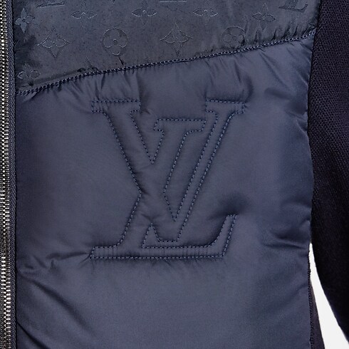 Blouson technique en maille vue ambiance