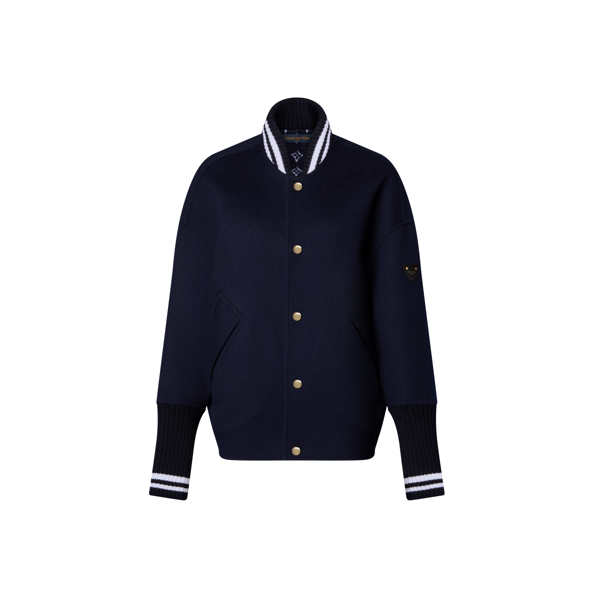  Prêt-à-Porter Manteaux et Vestes Blouson varsity double-face | Louis Vuitton ® (Zoom produit)