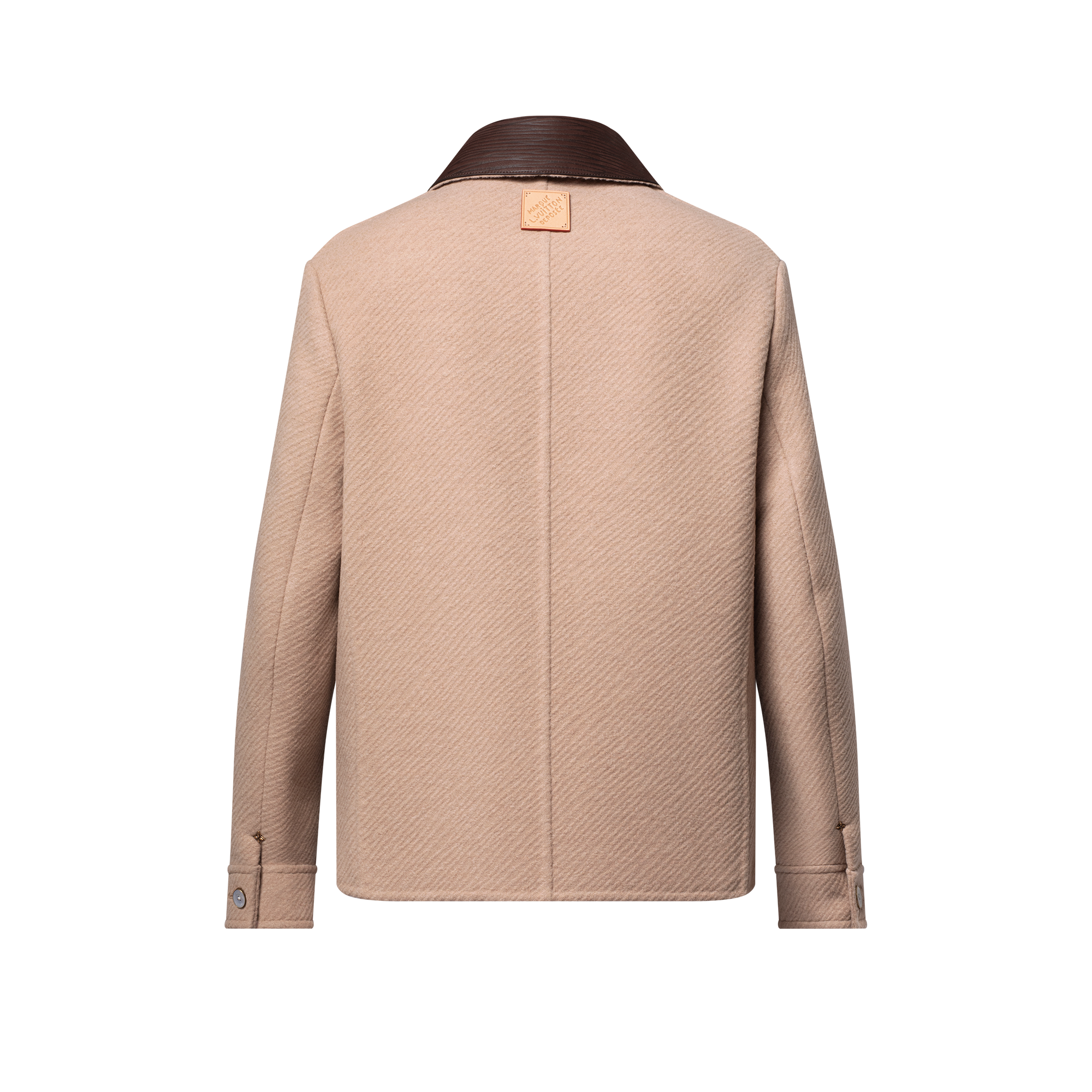  Prêt-à-Porter Manteaux et Blousons Blouson workwear chic double-face en soie et laine | Louis Vuitton ® (Zoom produit)