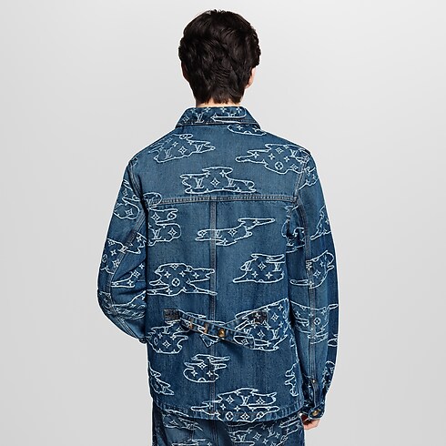 Prêt-à-Porter Manteaux et Blousons Blouson workwear Monogram en denim | Louis Vuitton ® (Zoom produit)