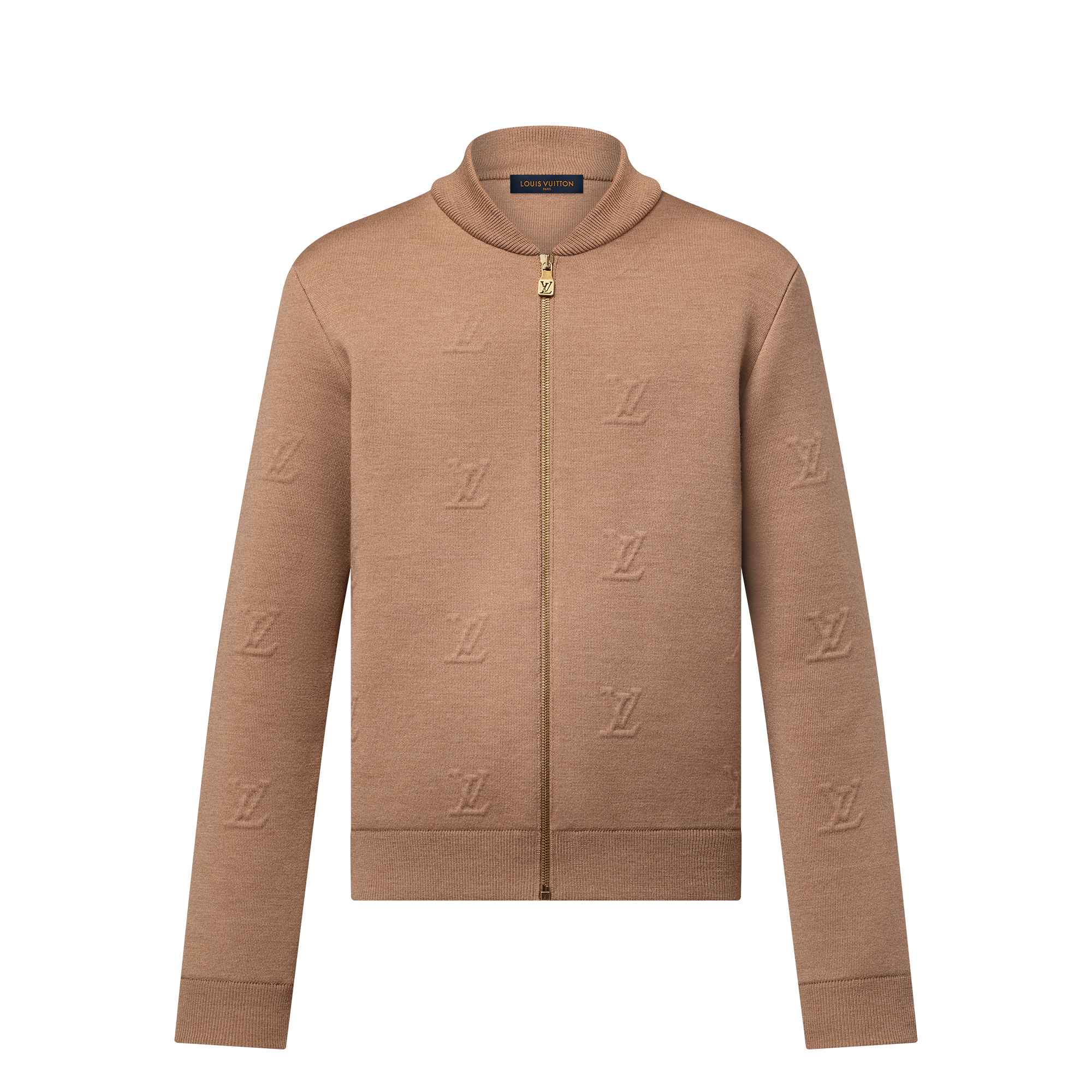  Homme Spring 2025 Collection Blouson zippé LV Blason | Louis Vuitton ® (Zoom produit)