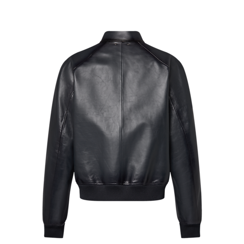 Prêt-à-Porter Manteaux et Blousons Blouson « Harrington » en cuir | Louis Vuitton ® (Zoom produit)