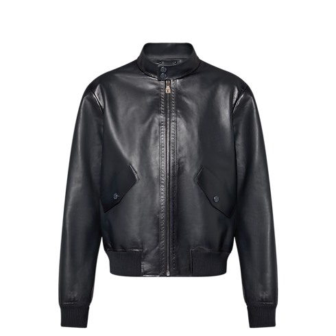 Prêt-à-Porter Manteaux et Blousons Blouson « Harrington » en cuir | Louis Vuitton ® (Zoom produit)