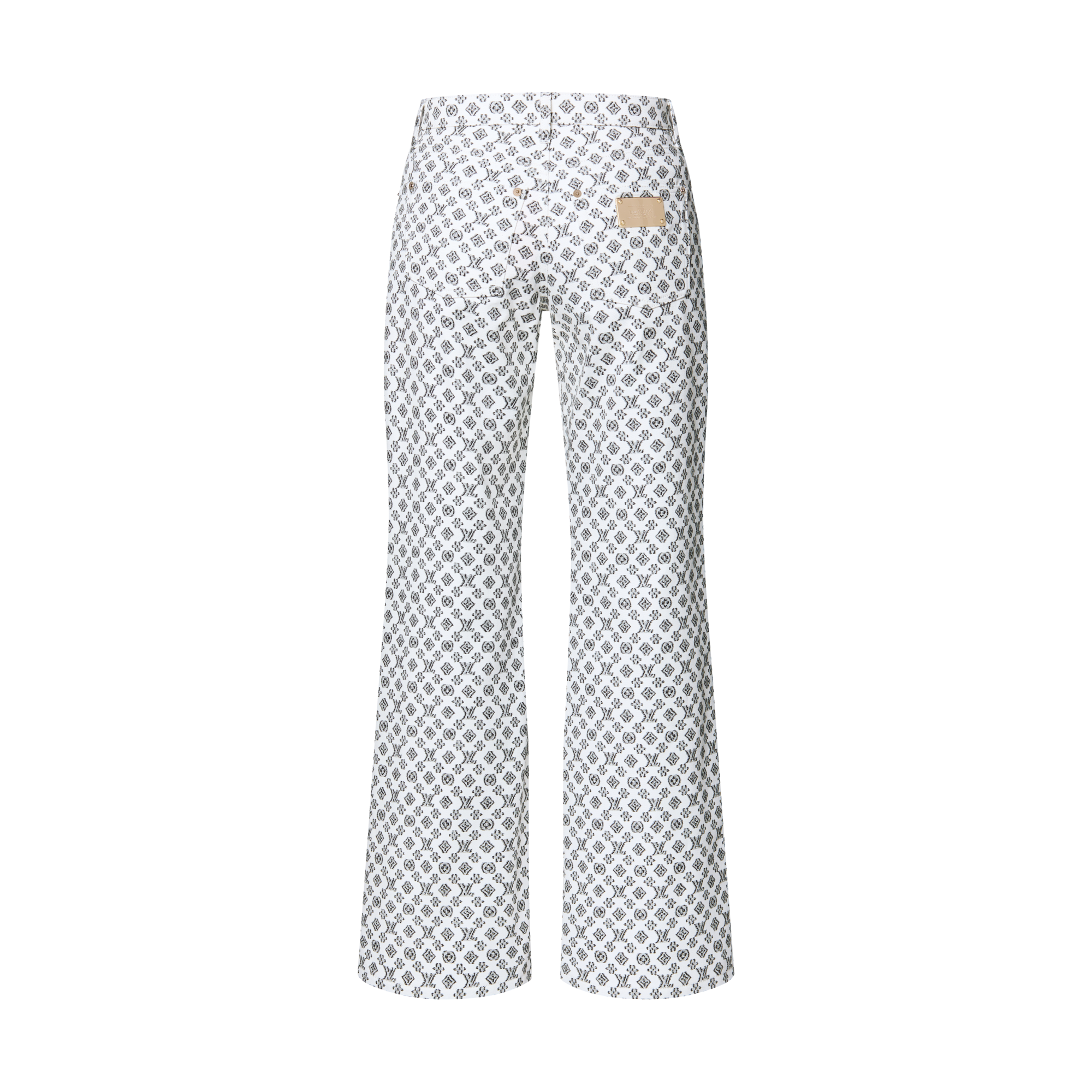  Ready-to-Wear Pants Blurry Monogram Coupé Jeans | Louis Vuitton ® (Product zoom)