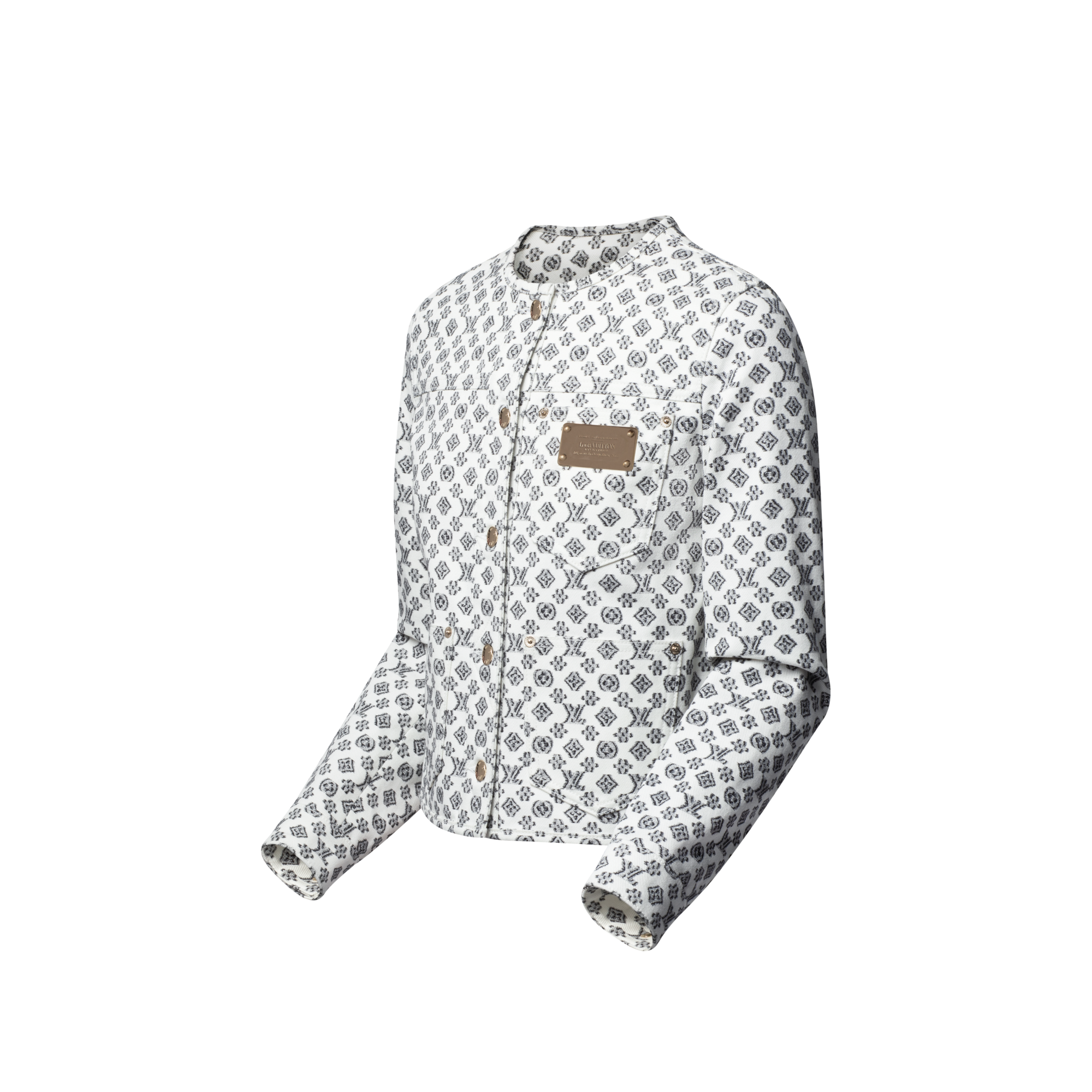  Ready-to-Wear Coats and Jackets Blurry Monogram Jacket | Louis Vuitton ® (Product zoom)