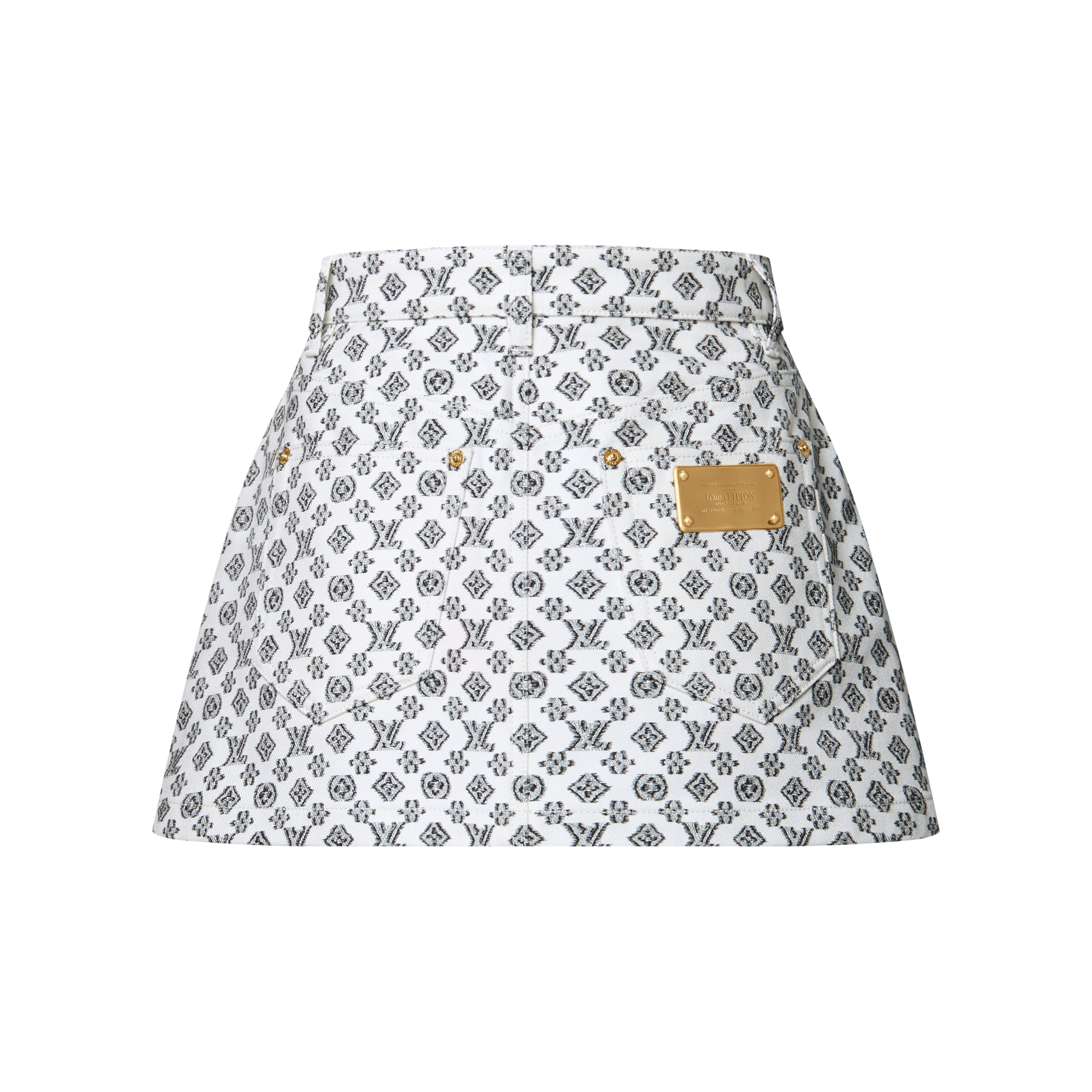  Ready-to-Wear Skirts and Shorts Blurry Monogram Mini Skirt | Louis Vuitton ® (Product zoom)