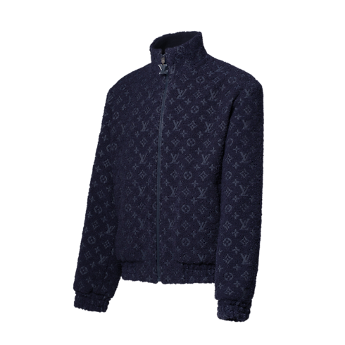 Prêt-à-Porter Manteaux et Blousons Bomber réversible en polaire Monogram | Louis Vuitton ® (Zoom produit)