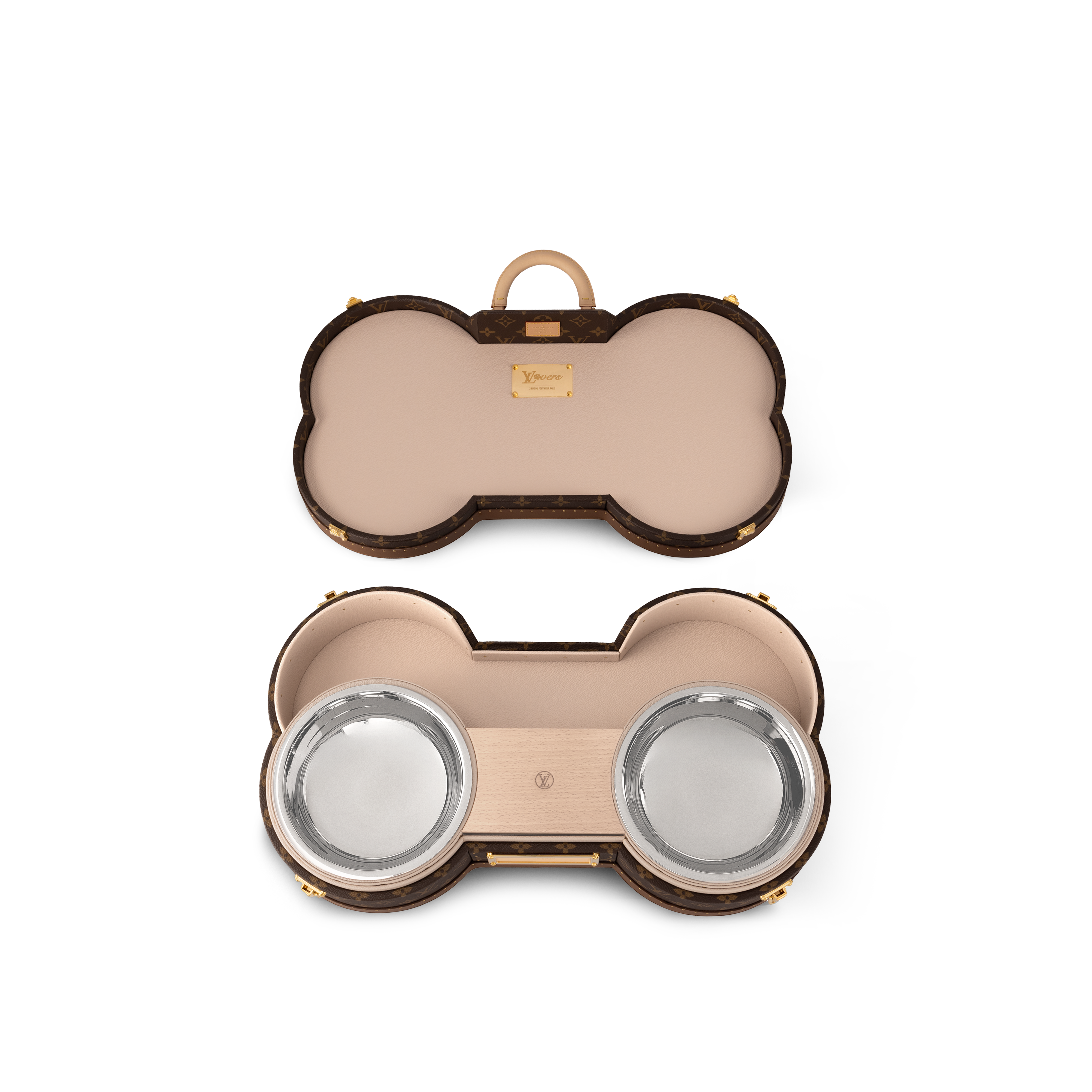 Monogram Heritage Trunks and Boxes Boxes Bone Trunk  | Louis Vuitton ® (Product zoom)