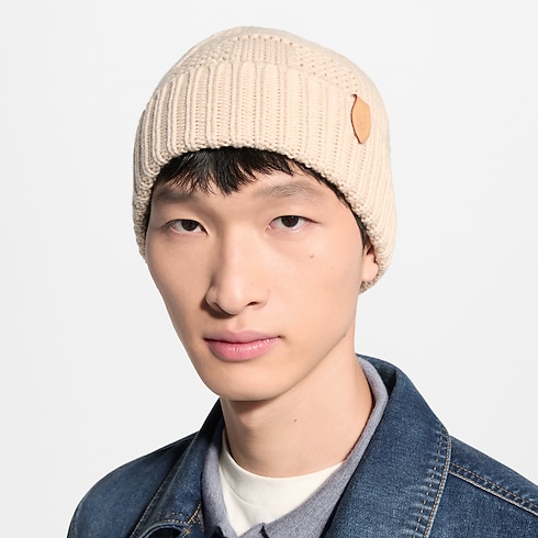 S00 Accessoires Chapeaux, Gants et Chaussettes Bonnet en maille LV Malletier | Louis Vuitton ® (Zoom produit)
