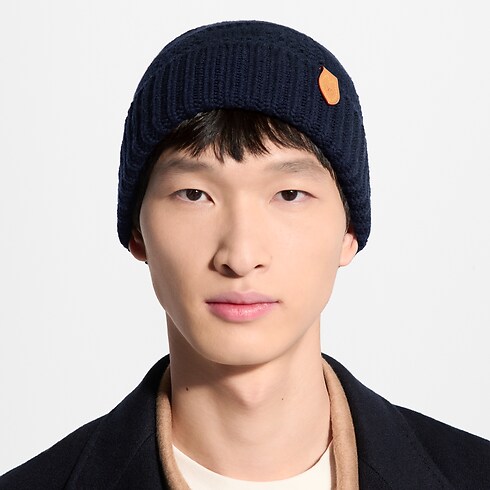 S00 Accessoires Chapeaux, Gants et Chaussettes Bonnet en maille LV Malletier | Louis Vuitton ® (Zoom produit)