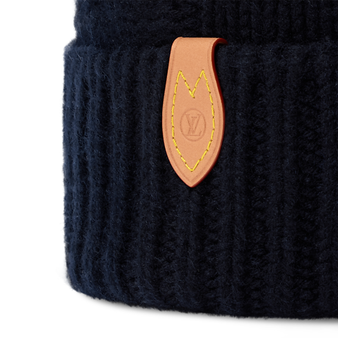 S00 Accessoires Chapeaux, Gants et Chaussettes Bonnet en maille LV Malletier | Louis Vuitton ® (Zoom produit)