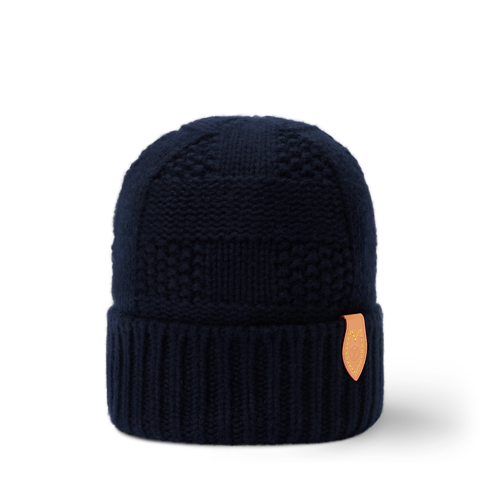 S00 Accessoires Chapeaux, Gants et Chaussettes Bonnet en maille LV Malletier | Louis Vuitton ® (Zoom produit)