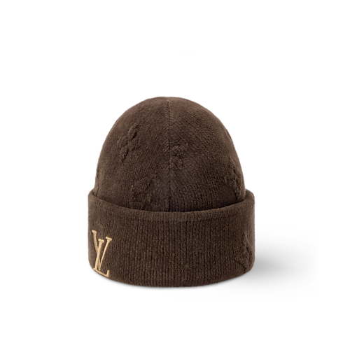 S00 Accessoires Chapeaux, Gants et Chaussettes Bonnet LV Crush Monogram Héritage | Louis Vuitton ® (Zoom produit)