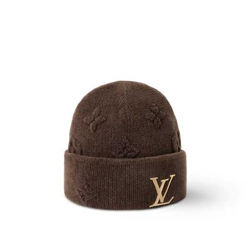 S00 Accessoires Chapeaux, Gants et Chaussettes Bonnet LV Crush Monogram Héritage | Louis Vuitton ® (Zoom produit)