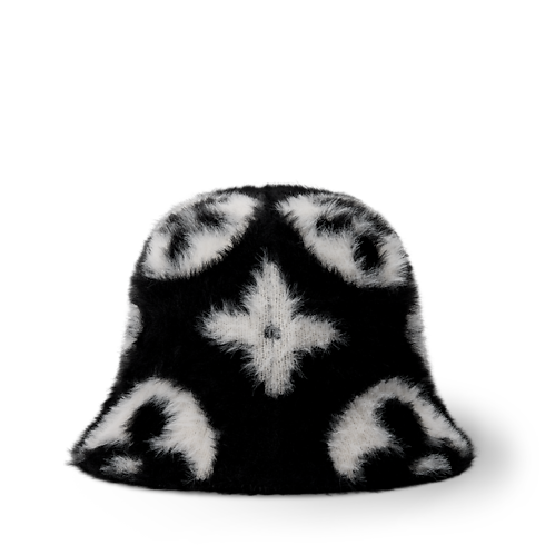 S00 Accessoires Chapeaux et Gants Bonnet LV Fluffy Monogram | Louis Vuitton ® (Zoom produit)