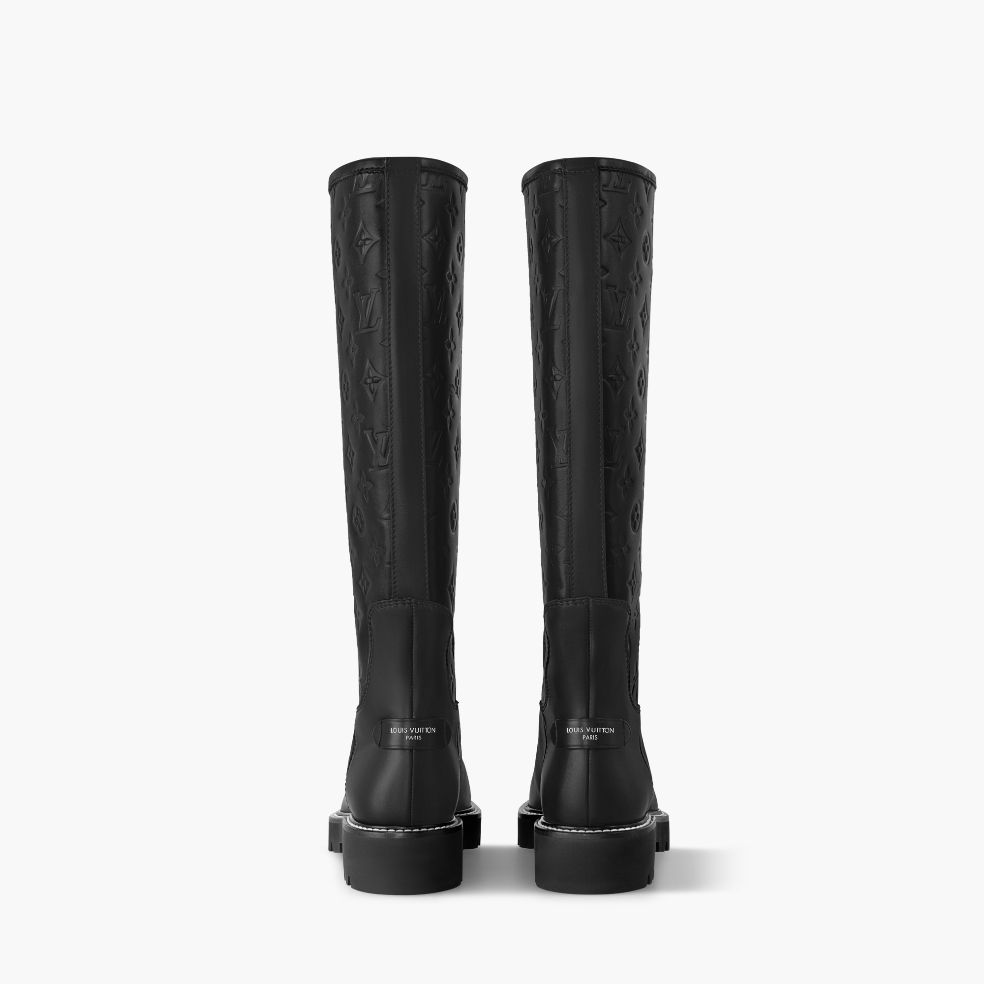 Bottes Hautes Bottes Louis Vuitton Femmes Botte Haute Plate Westside Femme  1AC6V8 Louis Vuitton