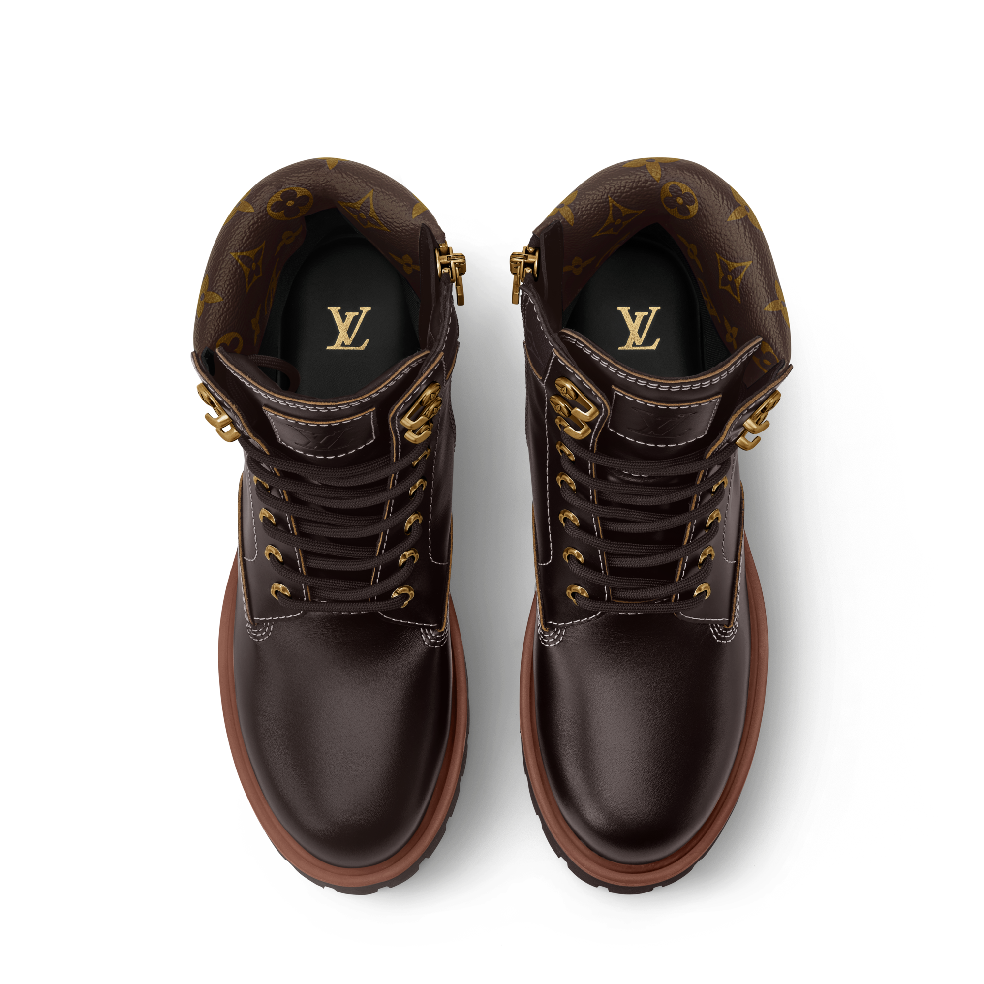  Souliers Bottines Botte militaire LV Remix | Louis Vuitton ® (Zoom produit)