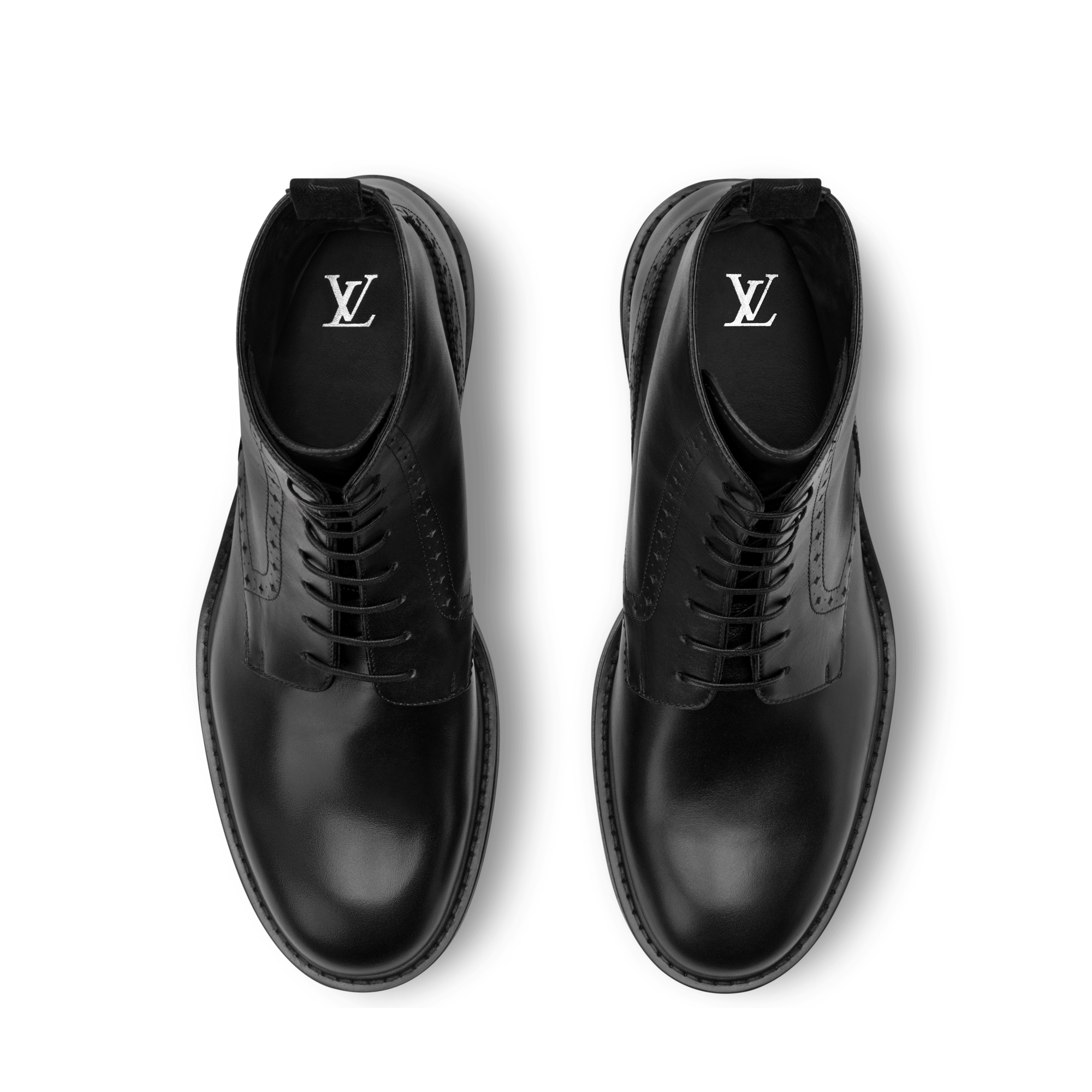  Souliers Chaussures Habillees Bottine à lacets LV City | Louis Vuitton ® (Zoom produit)