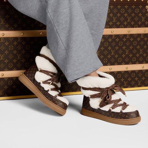 Souliers Bottes et Bottines Bottine sneaker LV Cloud à lacets | Louis Vuitton ® (Zoom produit)