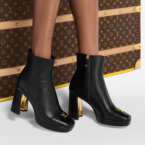 Souliers Bottes et Bottines Bottine Swing à plateforme | Louis Vuitton ® (Zoom produit)