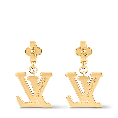 S00 Bijoux Fantaisie Boucles d’oreilles Boucles d'oreilles Lady LV | Louis Vuitton ® (Zoom produit)