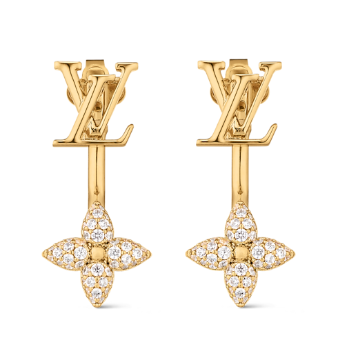 S00 Bijoux Fantaisie Tous les Bijoux Fantaisie Boucles d'oreilles Louisette Signature Strass | Louis Vuitton ® (Zoom produit)