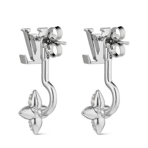 S00 Bijoux Fantaisie Tous les Bijoux Fantaisie Boucles d'oreilles Louisette Signature Strass | Louis Vuitton ® (Zoom produit)