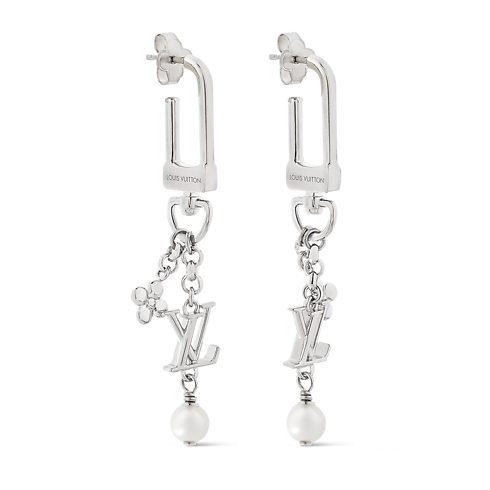 S00 Bijoux Fantaisie Boucles d’oreilles Boucles d'oreilles LV Iconic Hook | Louis Vuitton ® (Zoom produit)