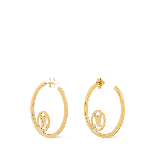 S00 Bijoux Fantaisie Boucles d’oreilles Boucles d'oreilles LV Loop | Louis Vuitton ® (Zoom produit)
