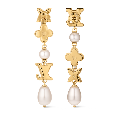 S00 Bijoux Fantaisie Tous les Bijoux Fantaisie Boucles d'oreilles LV Sparkling Pearls | Louis Vuitton ® (Zoom produit)