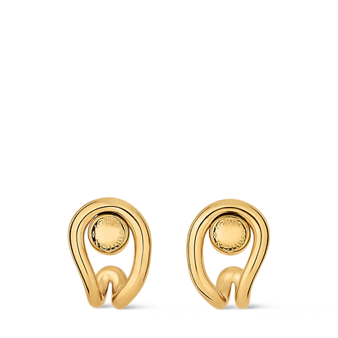 S00 Bijoux Fantaisie Tous les Bijoux Fantaisie Boucles d'oreilles LV Studded | Louis Vuitton ® (Zoom produit)