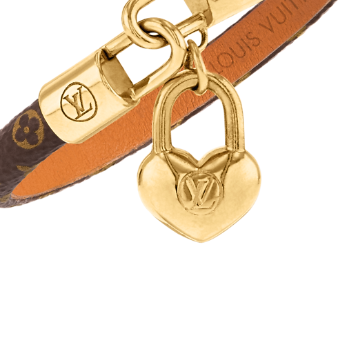 Monogram Accessoires Bracelets En Cuir Bracelet Crazy In Lock | Louis Vuitton ® (Zoom produit)