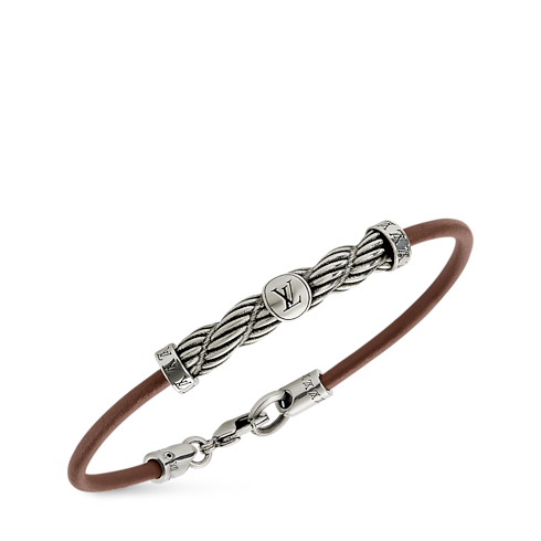 Other Leathers Accessoires Tout Accessoires Bracelet en cuir LV Braids | Louis Vuitton ® (Zoom produit)