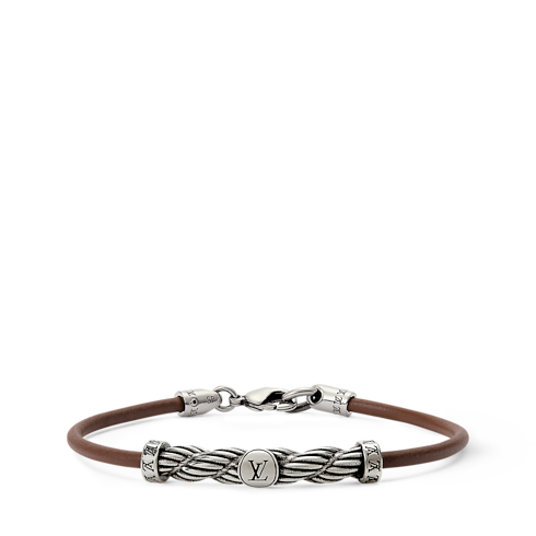 Other Leathers Accessoires Tout Accessoires Bracelet en cuir LV Braids | Louis Vuitton ® (Zoom produit)