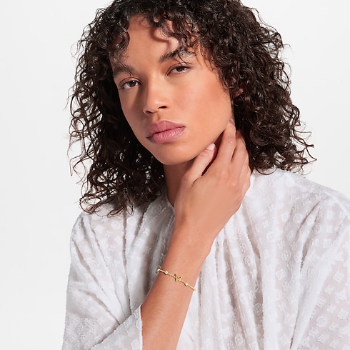 S00 Bijoux Fantaisie Bracelets Bracelet Essential V Strass PM | Louis Vuitton ® (Zoom produit)