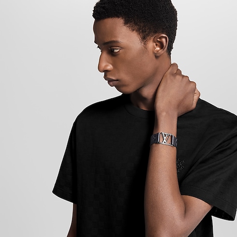 Toile Monogram Eclipse Bijoux Fantaisie Tous les Bijoux Fantaisie Bracelet Hockenheim | Louis Vuitton ® (Zoom produit)