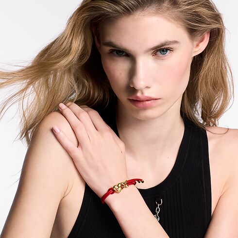 Other Leathers Bijoux Fantaisie Tous les Bijoux Fantaisie Bracelet LV Bloom Heart | Louis Vuitton ® (Zoom produit)