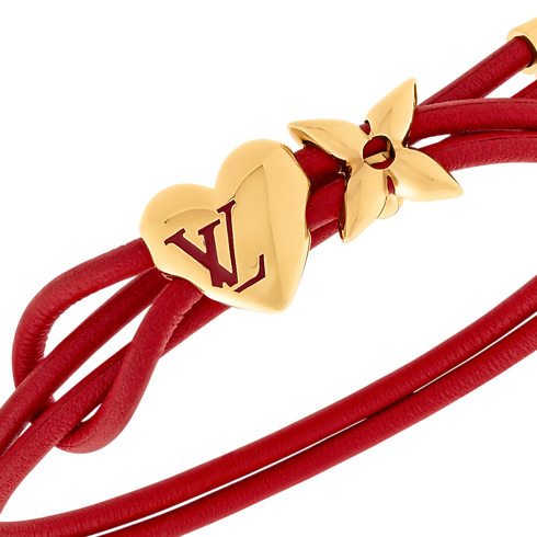 Other Leathers Bijoux Fantaisie Tous les Bijoux Fantaisie Bracelet LV Bloom Heart | Louis Vuitton ® (Zoom produit)