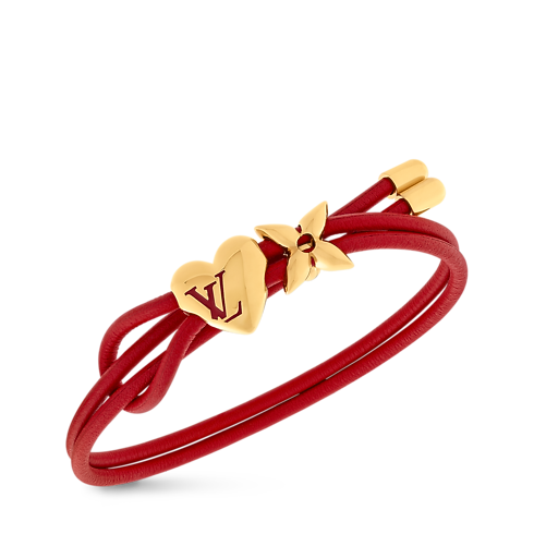 Other Leathers Bijoux Fantaisie Tous les Bijoux Fantaisie Bracelet LV Bloom Heart | Louis Vuitton ® (Zoom produit)