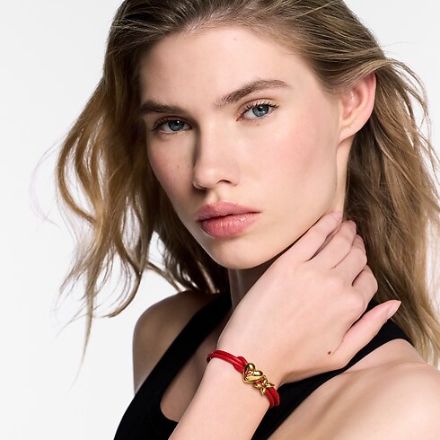 Other Leathers Bijoux Fantaisie Tous les Bijoux Fantaisie Bracelet LV Bloom Heart | Louis Vuitton ® (Zoom produit)