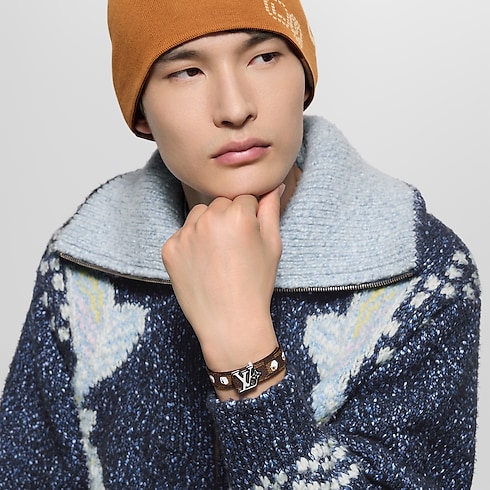 Bijoux Fantaisie Bracelets Bracelet LV Flower Damier Phriendship réversible | Louis Vuitton ® (Zoom produit)