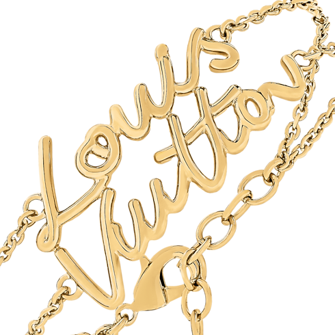 S00 Bijoux Fantaisie Bracelets Bracelet LV Script | Louis Vuitton ® (Zoom produit)