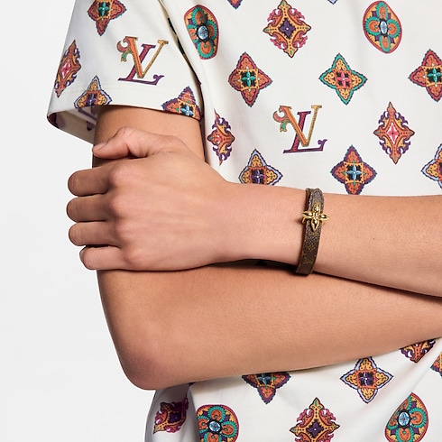Bijoux Fantaisie Bracelets Bracelet Mini Flowergram réversible | Louis Vuitton ® (Zoom produit)