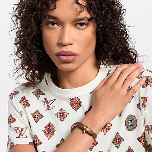 Bijoux Fantaisie Bracelets Bracelet Mini Flowergram réversible | Louis Vuitton ® (Zoom produit)